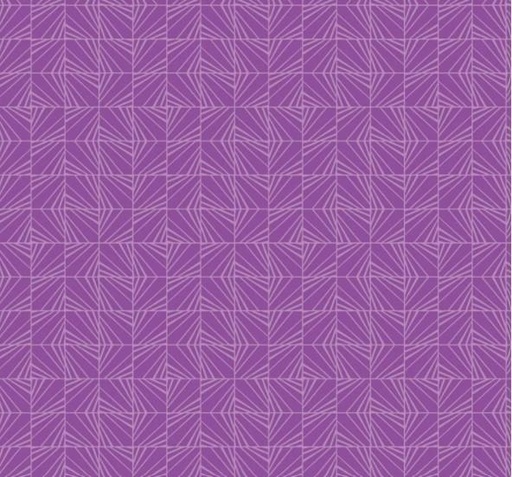 [PB-WHIM4406C] Whimsy Purple Facets From P&B Textiles