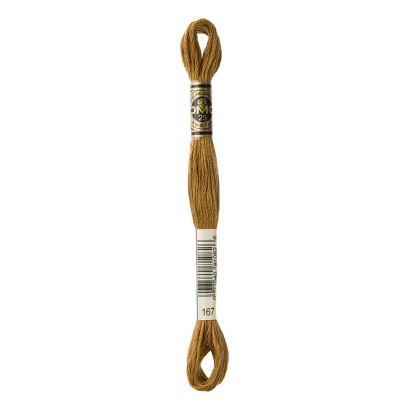 [DMC-117-167] DMC Embroidery Floss Color 167 Dark Yellow Beige