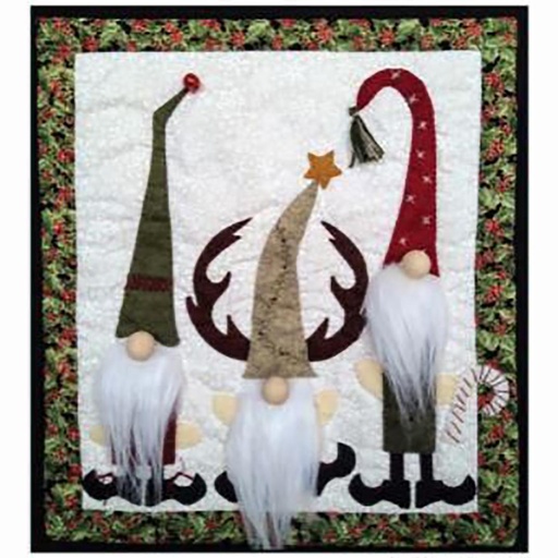 [K-0821] Gnomes Wall Quilt Kit from Rachel's of Greenfield