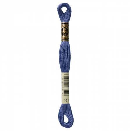 [DMC-117-161] Dmc Floss Color 161 Gray Blue 