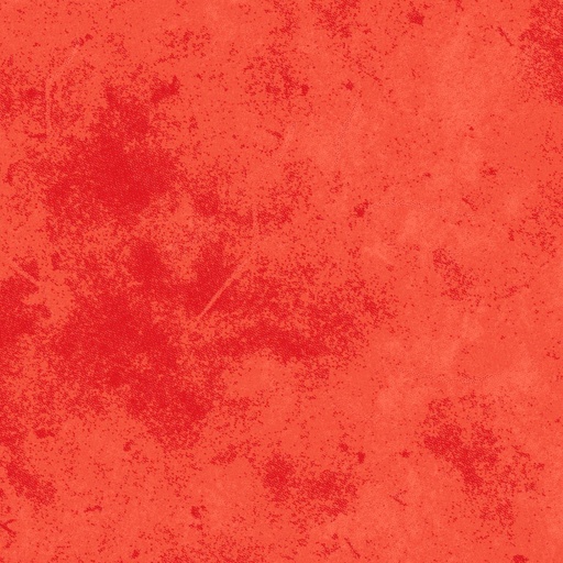 [PB-SUE7-303RO] Suede 7 Print Red Orange Cotton Fabric From P&B Textiles
