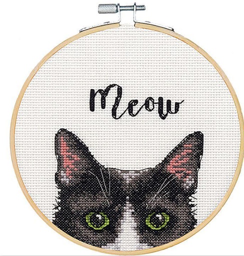 [MOD-75983] Meow Counted Cross Stitch Kit from Dimensions