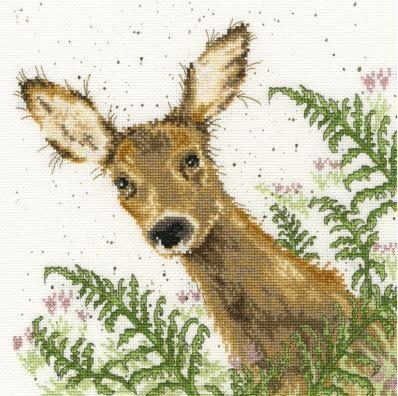 [WIC-XHD32] Doe A Deer By Hannah Dale From Bothy Threads