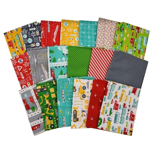 [PP-OnGoFQB] On The Go Fat Quarter Bundle By Moda Fabrics