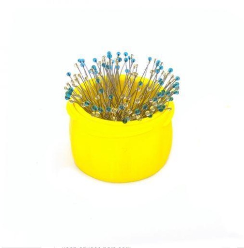 [MAGPINLG-Yellow] Magnetic Pin Cup Large Yellow  From Purple Hobbies