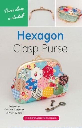 [CKR-ZW2620] Hexagon Clasp Purse  from Zakka Workshop