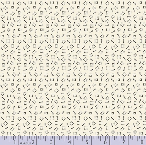 [MB-3107] Delightful Dozen Cream Squares from Marcus Fabrics