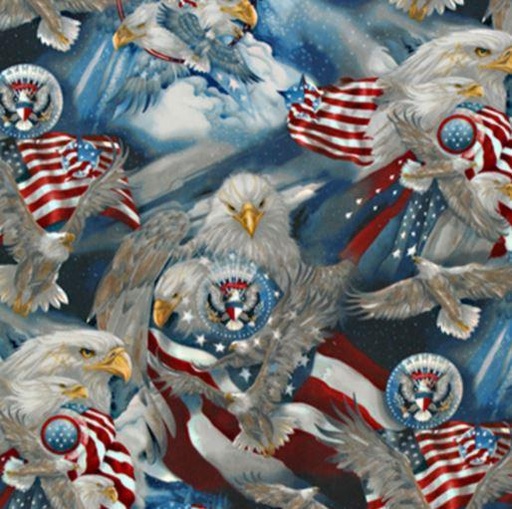 [KAF-12484-202] Americana Bald Eagle from Robert Kaufman