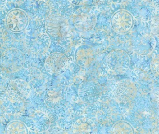 [TTR-6945-Splash] Montauk Batik Fun Flowers Splash  From Timeless Treasures