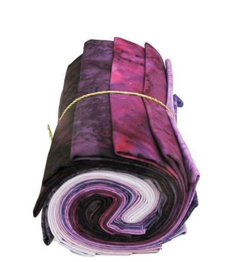 [HOF-1895FQ-72] Hoffman 1895 Watercolor Fat Quarter Bundle Fun Fuchsia