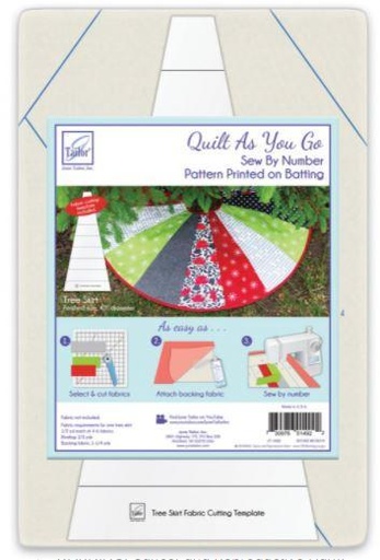 [JT-1492] Quilt As You Go Tree Skirt By June Tailor