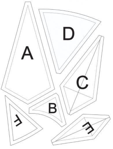 [MM-8704] Mariner's Compass Templates 20Inch from Marti Michell