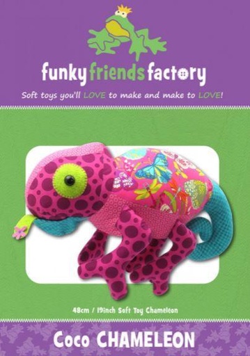 [FF-2762] Coco Chameleon From Funky Friends