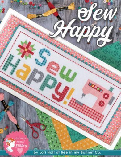 [ISE-453] Sew Happy Cross Stitch Pattern