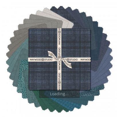 [MAY-MASWOF-STS] Stormy Seas  Woolies 10 Inch Flannel Stack from Maywood Studio