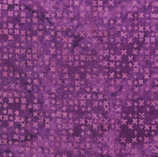 [AND-856Q-7] Criss Cross Batik Grape  From Anthology Fabrics