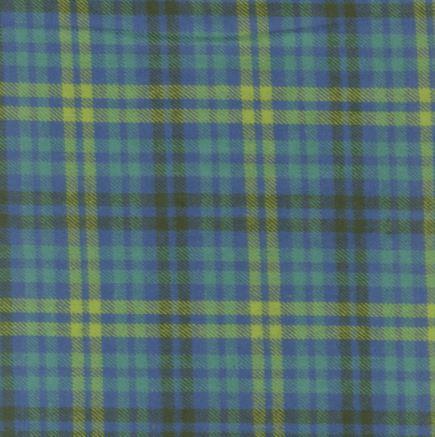 [MB-R0904-Blue] Mix And Mingle  Tattersal Blue From Primo Plaid Flannel By Marcus Fabrics