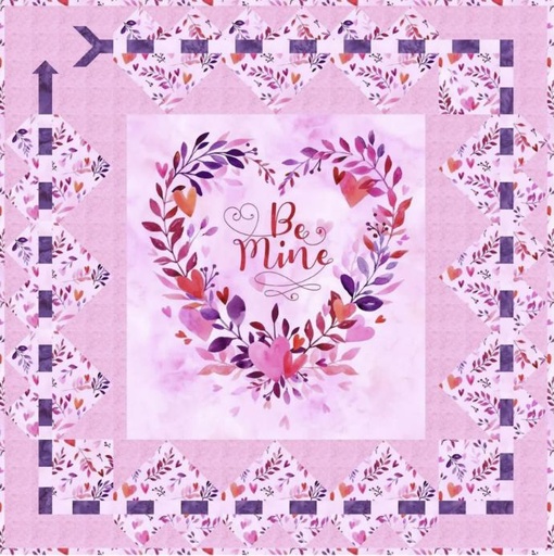 [PP-CelebrateFebruary] Celebrate The Seasons February Wall Quilt From Hoffman