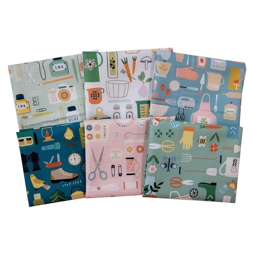 [PP-HobbiesFQBundle] Hobbies Fat Quarter Bundle