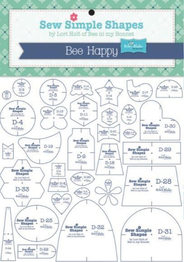 [St--6026] Bee Happy Sew Simple Shapes From Lori Holt