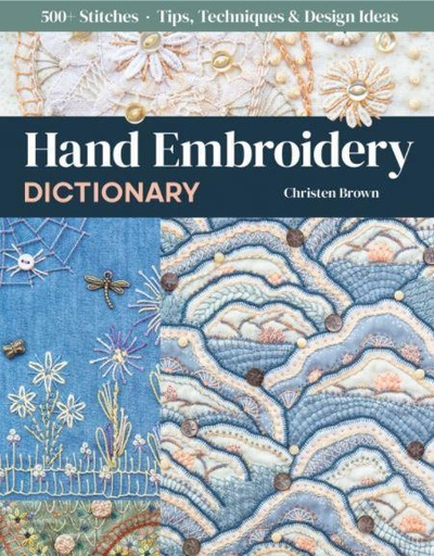 [CTP-11412] Hand Embroidery Dictionary by Christen Brown from C&T Publising