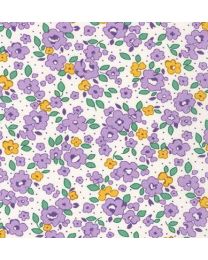 [KAF-20493-23] Baskets Of Blooms Flowers Lavender By Darlene Zimmerman