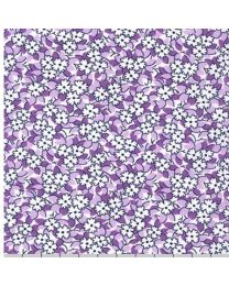 [KAF-20492-23] Baskets Of Blooms Packed Flowers Lavender By Darlene Zimmerman