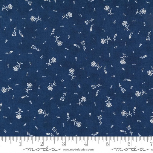 [MOD-49165-15] Starlight Gatherings Floral Tossed royal  by Moda