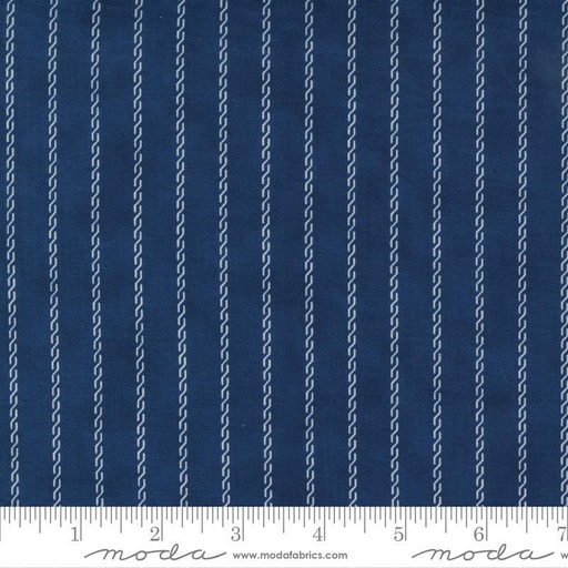 [MOD-49168-15] Starlight Gatherings Stripe Royal  By Moda