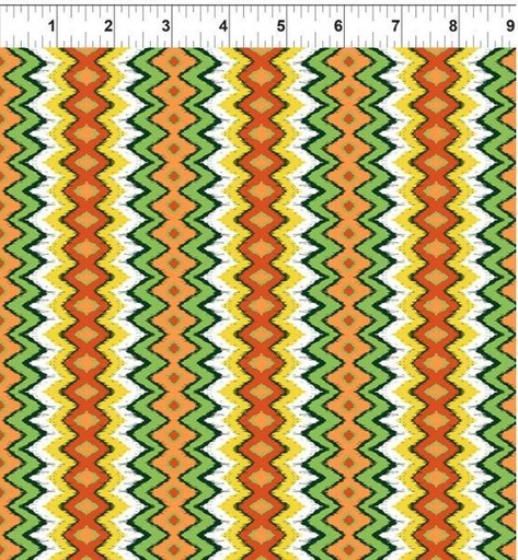 [JF10-1] Jungle Friends Stripe Multi From In The Beginning 
