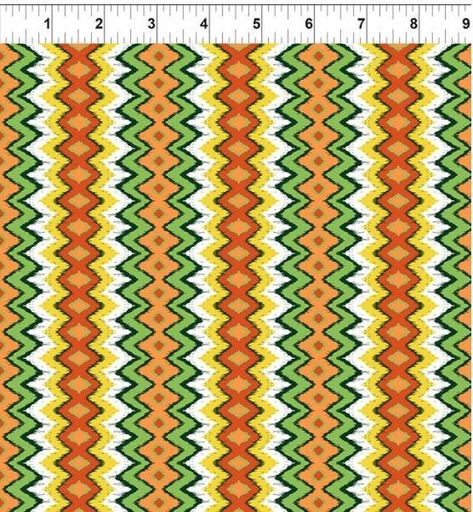 [JF10-1] Jungle Friends Stripe Multi From In The Beginning 