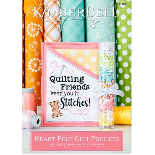 [KD-5108] Kimberbell Heart Felt Gift Pockets Design Cd