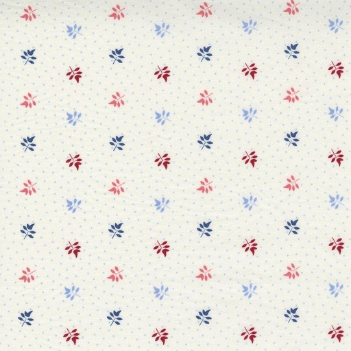 [MOD-2994-12] Prairie Days Leaf Dot Milk White by Moda