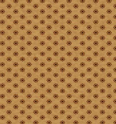 [MB-1773-Tan] Cheddar & Coal Rings Around Tan By Pam Buda From Marcus Fabrics