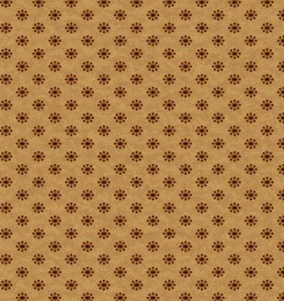 [MB-1773-Tan] Cheddar & Coal Rings Around Tan By Pam Buda From Marcus Fabrics
