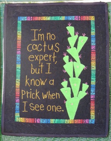 [BL-617] Cactus Expert Wall Hanging Pattern from Bloomin Minds