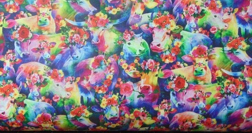 [OA-594741] Cosmic Cows Packed Color From Oasis Fabrics 