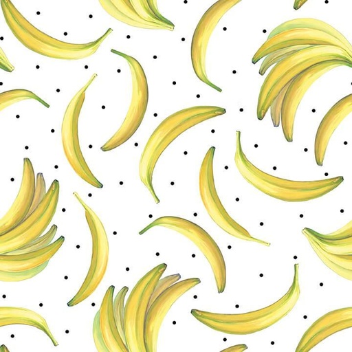 [B-1890-01] Fruit For Thought Bananas From Blank Quilting Corp