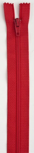 [COA-F72-9-128A] All-Purpose Polyester Coil Zipper 9" Atom Red By Coats