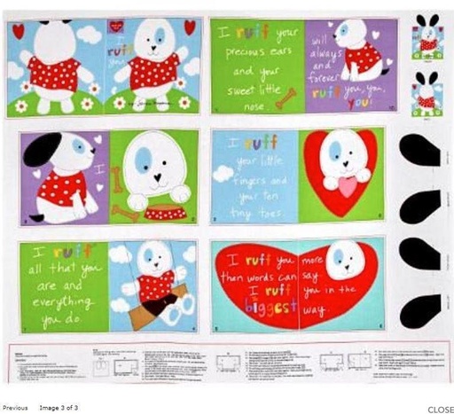 [STE-3358-P] Huggable & Loveable I Ruff You Book From Studio E