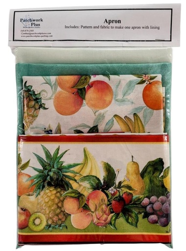 [APRON-Fruit] Apron Kit Fruit For Thought