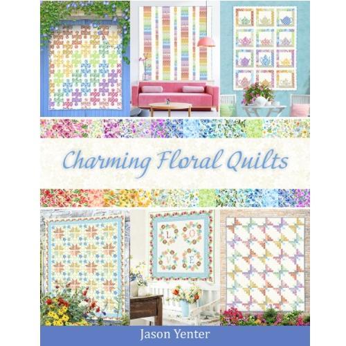 [ITB-GSH-BK] Charming Floral Quilts Book by Jason Yenter for In The Beginning Fabrics