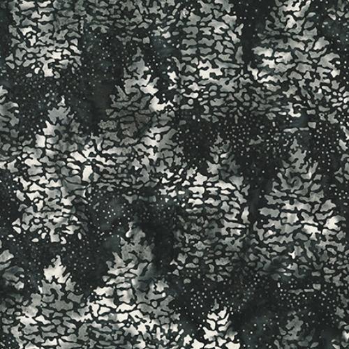 [HOF-MR20-55] Into The Mist Batiks Charcoal By Mckenna Ryan For Hoffman Fabrics