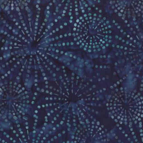 [WP-22128-497] Lakeside Sparkles Blue Batik From Wilmington Prints