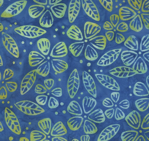 [MOD-4359-39] Bermuda Batiks Azure Small Flowers By Moda