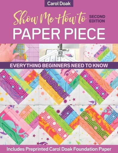[CT-11474] Show Me How To Paper Piece Book by Carol Doak