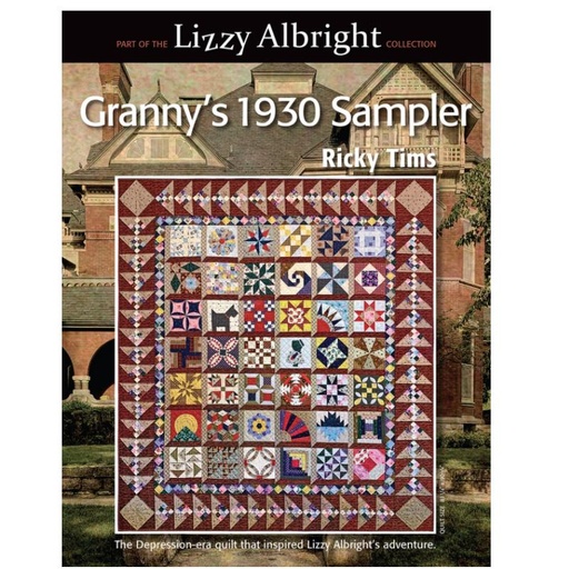 [CKR-LZY105CS] Granny's 1930 Sampler part of the Lizzy Albright Collection by Ricky Tims