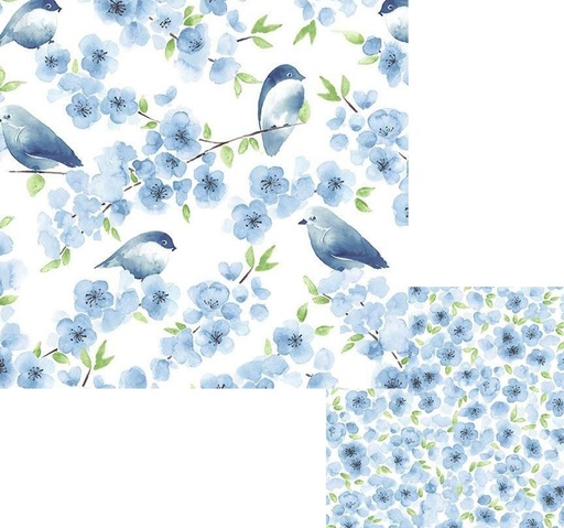 [CTK-Bluebird] Cuddle Bluebird Self-Binding Blanket Kit