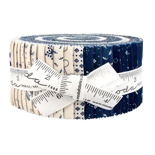 [MOD-49160JR] Starlight Gatherings Jelly Roll 2.5" Strips By Primitive Gatherings For Moda