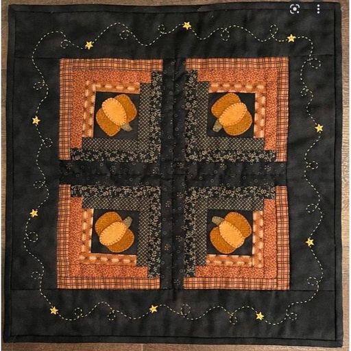 [PP-MidnightPP] Midnight In The Pumpkin Patch Wall Hanging Kit 